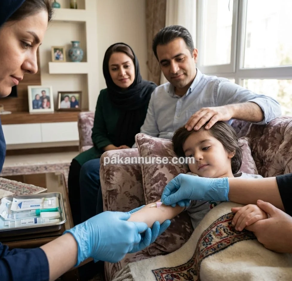 ارائه کلیه خدمات پرستاری در منزل مشهد