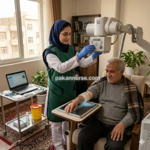 سونوگرافی و رادیولوژی در منزل در سراسر مشهد