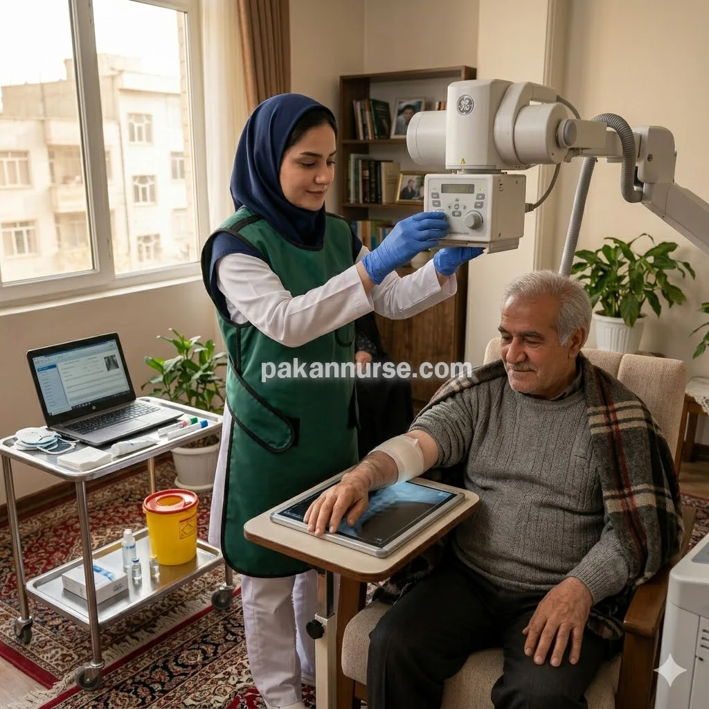 سونوگرافی و رادیولوژی در منزل در سراسر مشهد