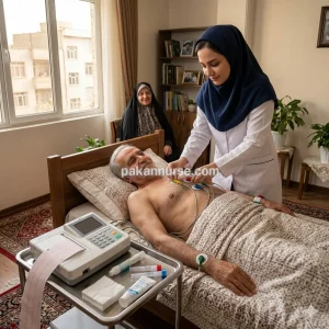 نوار قلب در منزل در سراسر مشهد