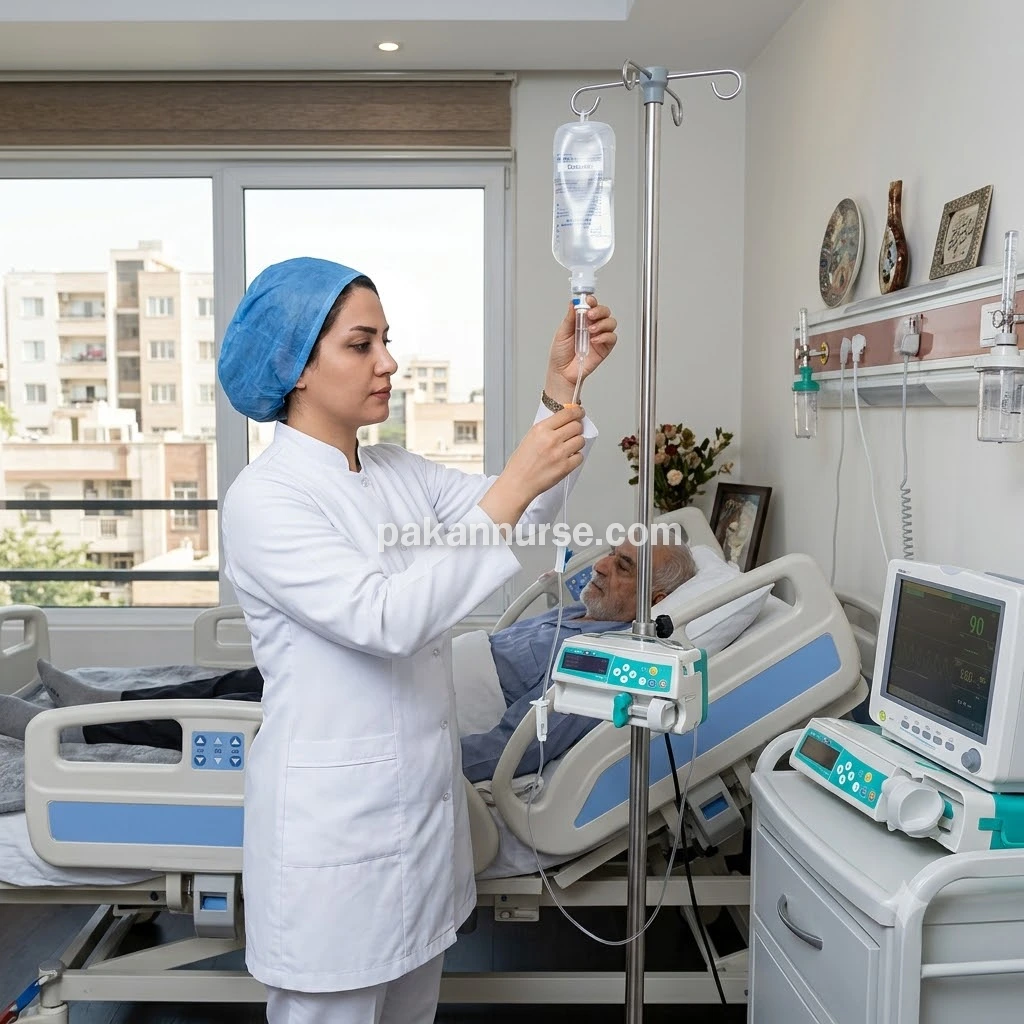 خدمات پرستاری در منزل الهیه مشهد